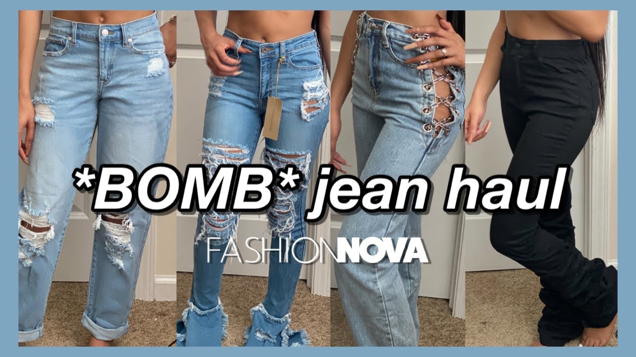 BOMB JEAN HAUL ⎮Fashion Nova