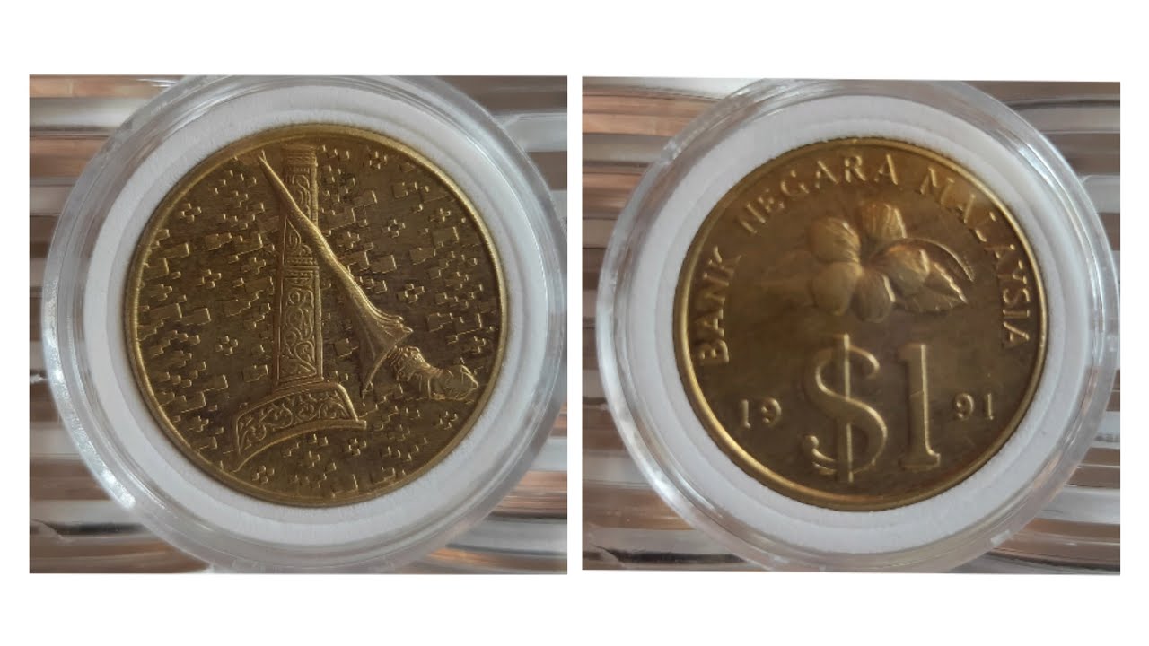 1991 Malaysia gold coin One Dollar Price update