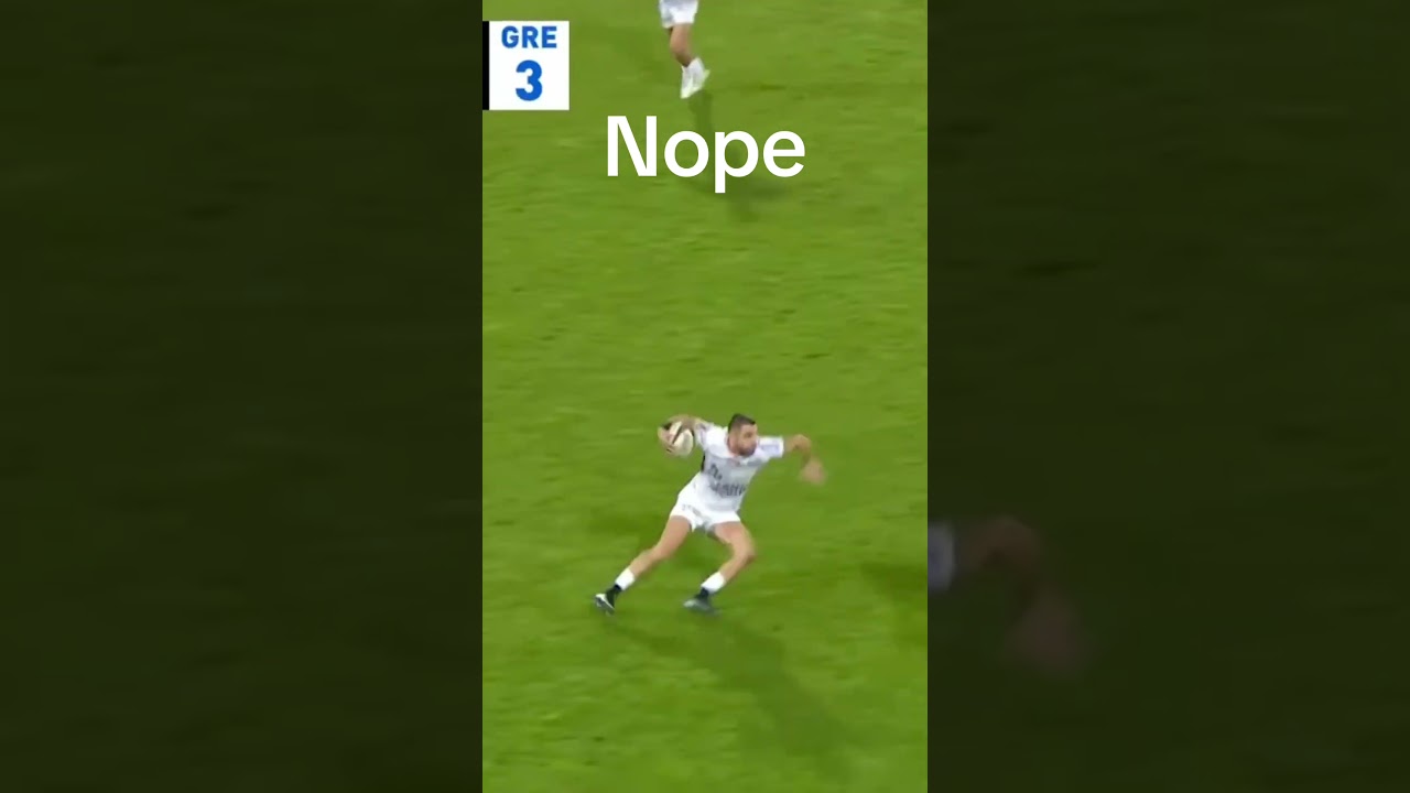 Hugo Trouilloud with the business decision #rugbyunion #live. Join us live on @FR-UK Rugby