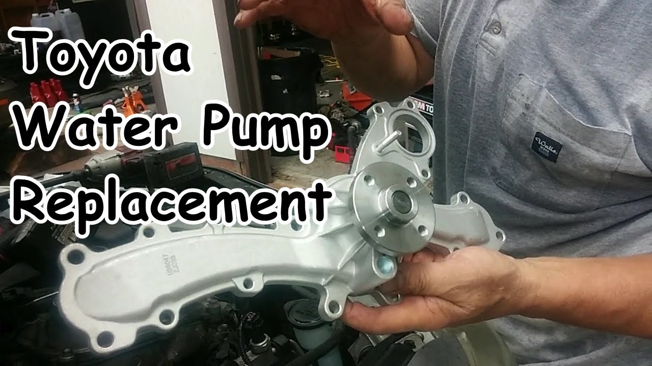 Toyota V6 GR-FE - Water Pump Replacement