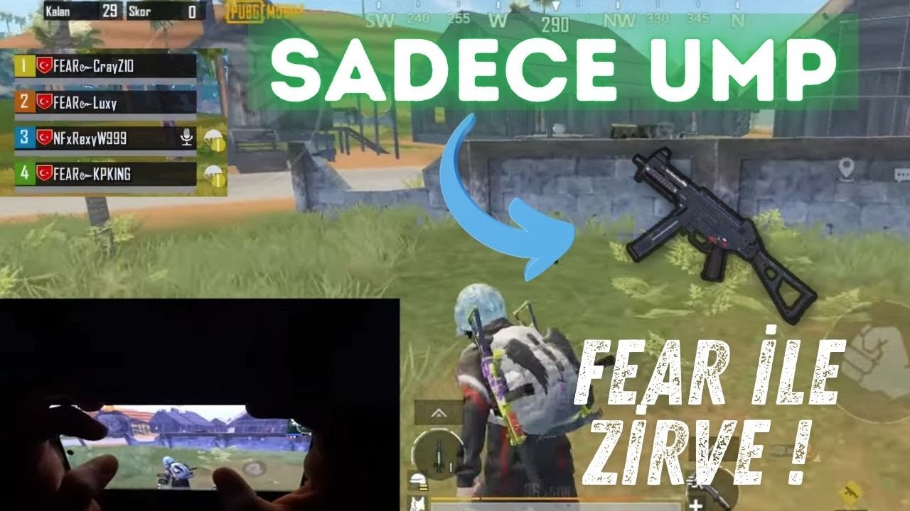 FEAR İLE ZİRVEDE SADECE UMP CHALLENGE ! 