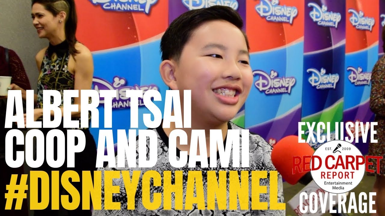Albert Tsai #CoopandCami interviewed at Disney Channel's Fall Preview #AndiMack #RavensHome