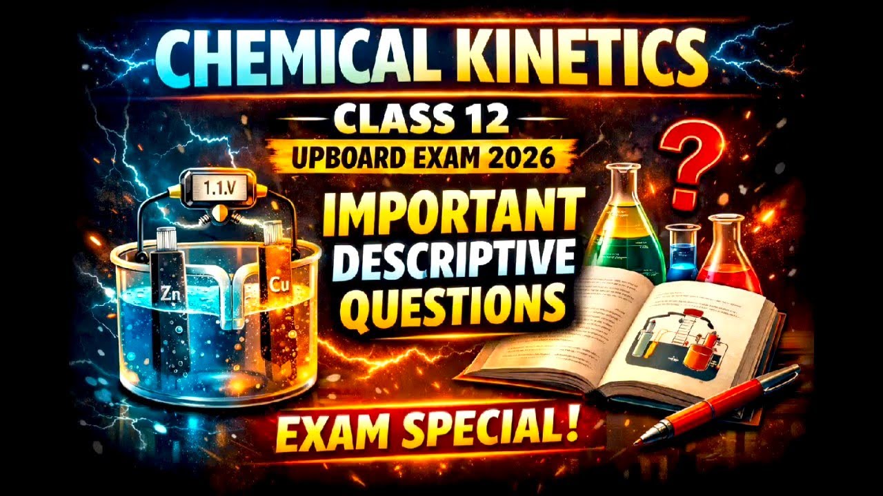 Class 12 Chemical Kinetics Descriptive Questions 