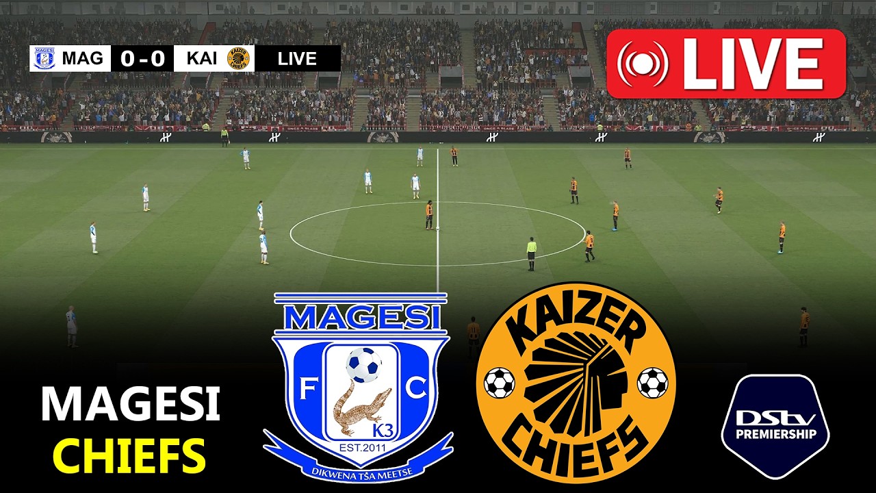 Magesi vs Kaizer Chiefs | Betway Premiership 2026 | Full Match Stream | PES 21 Simulation
