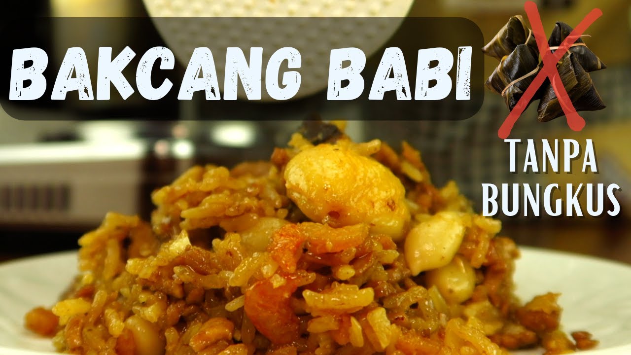 Bakcang Babi TANPA BUNGKUS | ANTI RIBET !!!