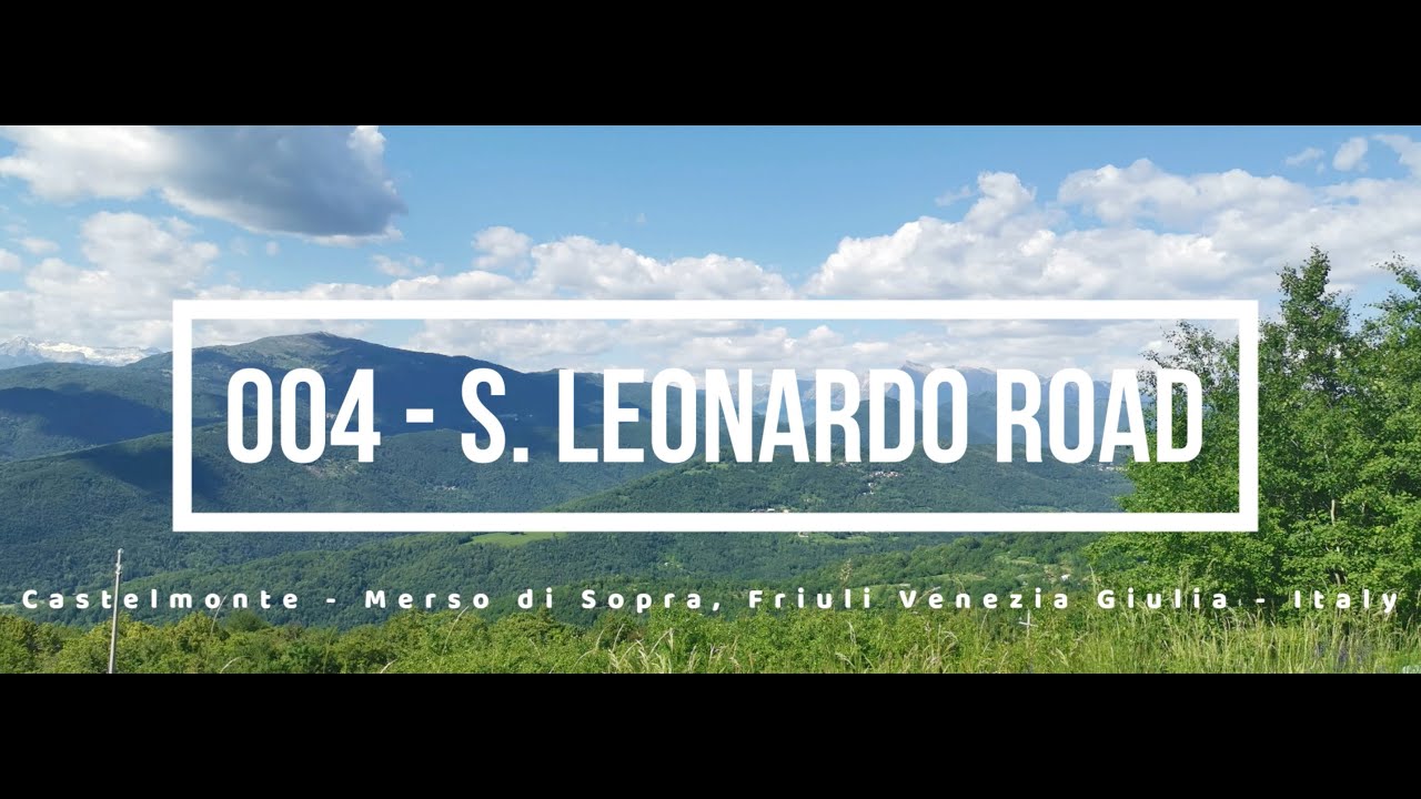 004 | San Leonardo Road | Trip Report by Car | Italy