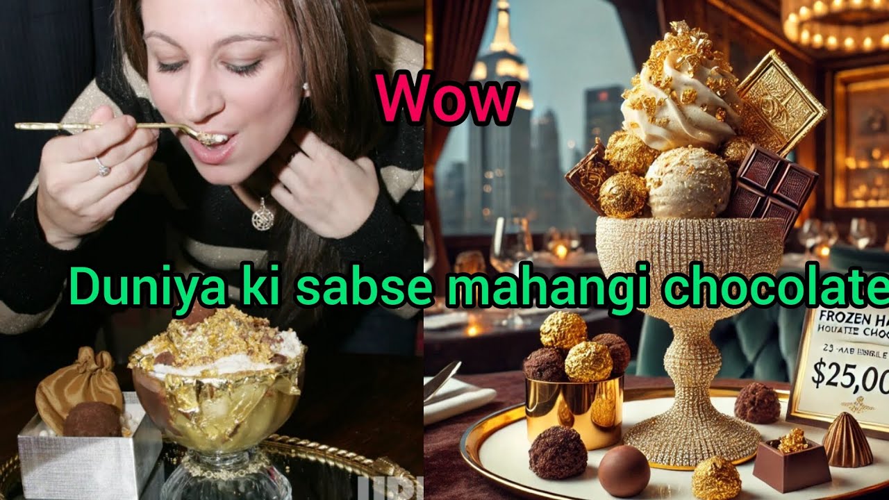 Duniya ki Sabse mahangi chocolate ka sach|20000 kilo ek bite kya hota hai iske andar