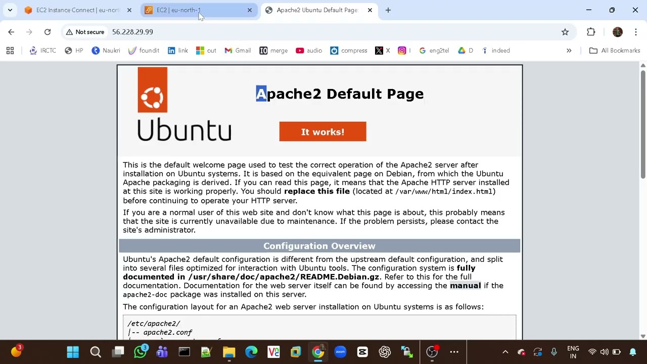 Install Apache on AWS EC2 and Show Website Using Public IP #apache #awsec2 #awsbeginner #cloudbasics