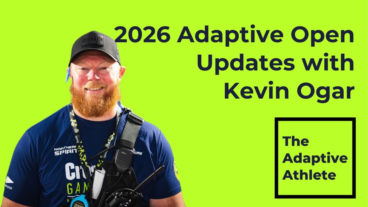 Updates on the 2026 Adaptive Open with Kevin Ogar