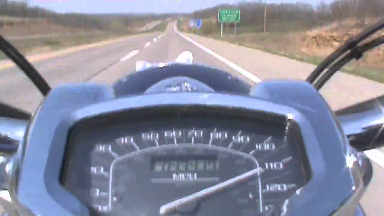 VStar 1300  -  0 to 125MPH