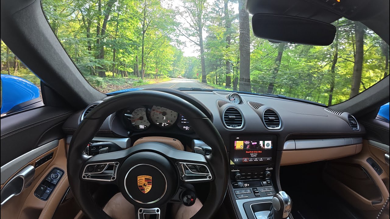 (POV) FAST & TWISTY Day Drive HEAVEN in The Porsche 718 Cayman GTS 4.0