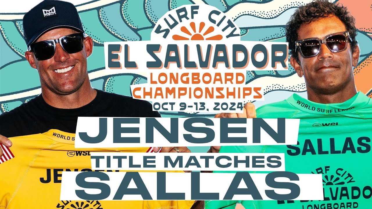 Taylor Jensen vs Kai Sallas | Surf City El Salvador Longboard Championships - Title Matches
