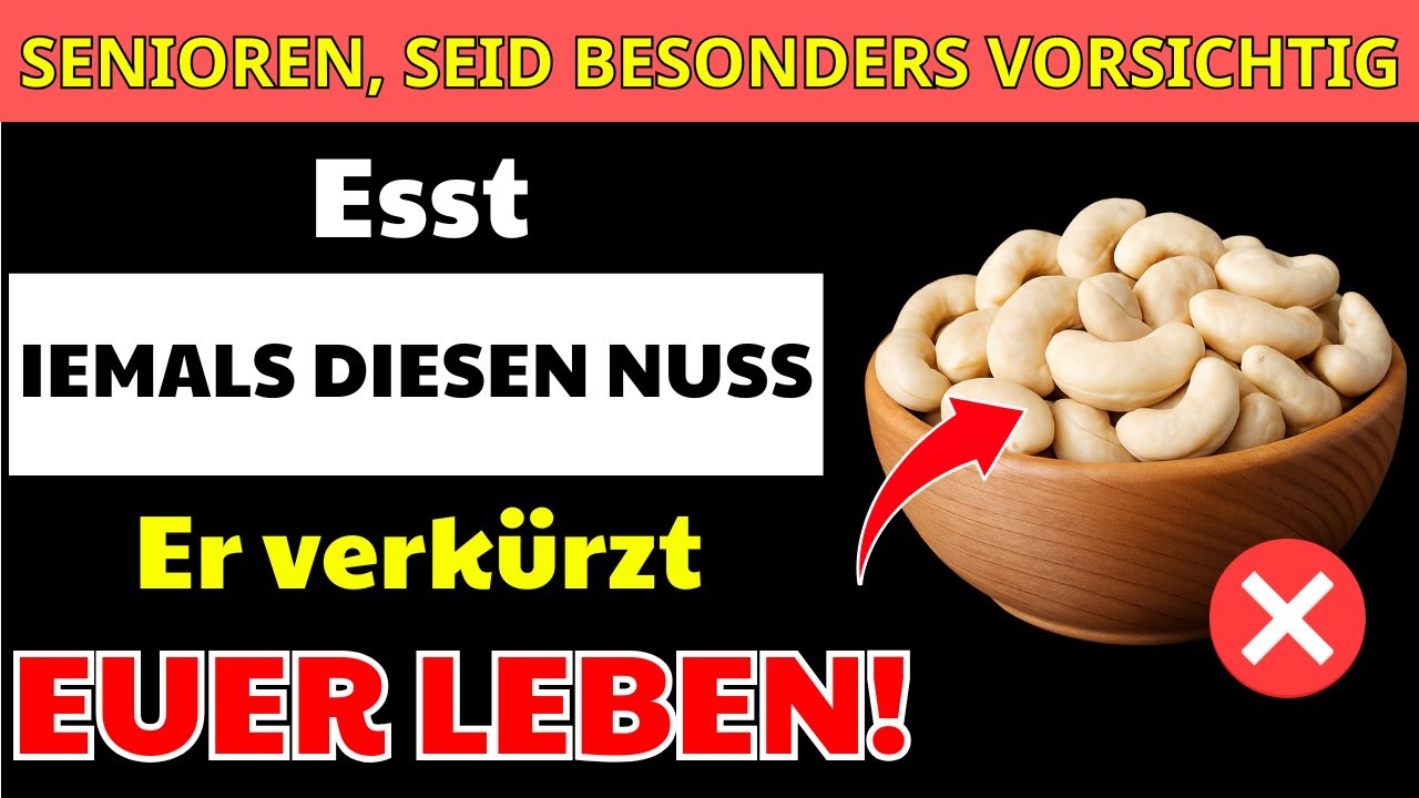 Seniorengesundheit: Diese 4 Nüsse sollten Sie meiden – und diese 4 unbedingt essen