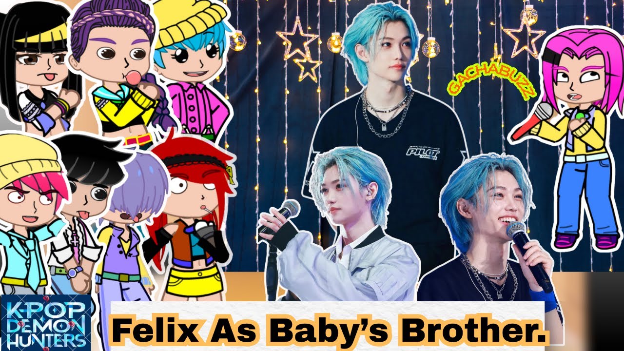 KDH || Охотники на демонов из K-pop отреагировали на то, что Феликс — брат Бэби || ИГРАЙТЕ НА УВЕ...