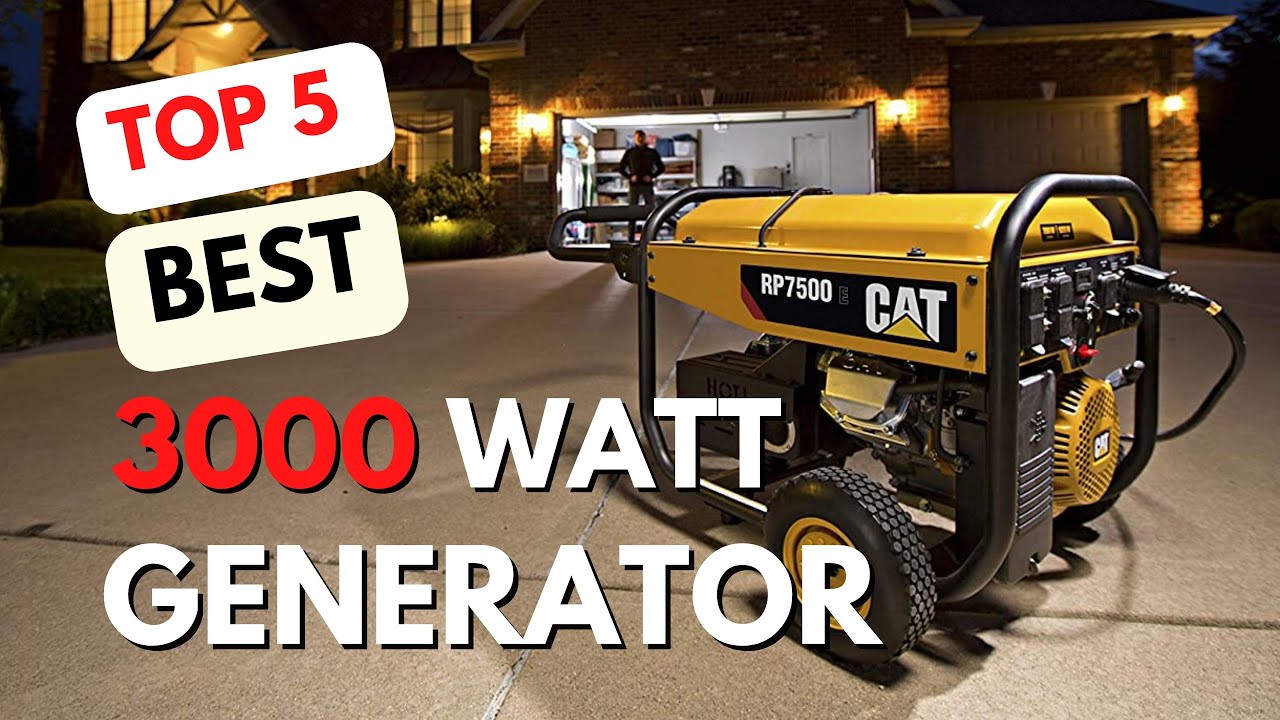 Best 3000 Watt Inverter Generator Reviews & Buying Guide