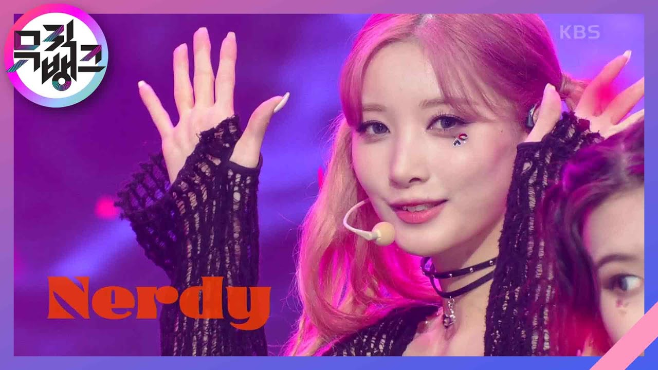 Nerdy (널디) - 퍼플키스(PURPLE KISS) [뮤직뱅크/Music Bank] | KBS 220729 방송