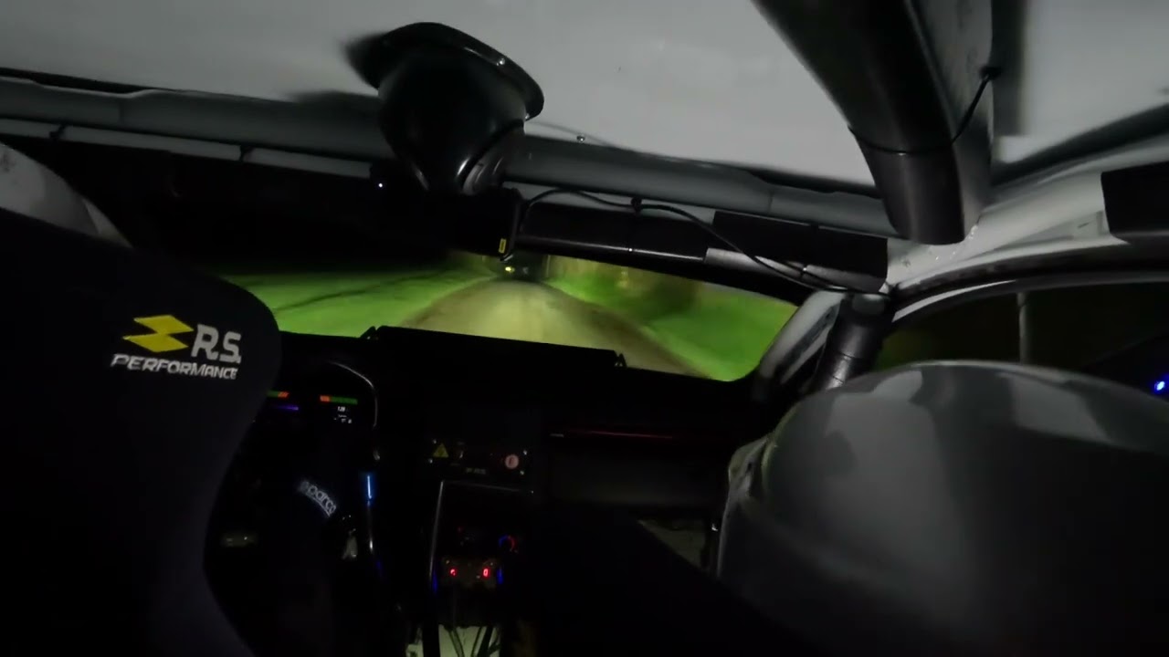 ES1 - Chris Langé Nicolas Roney - Saint Gatien des Bois - Rallye de la côte fleurie 2024-Clio Rally5