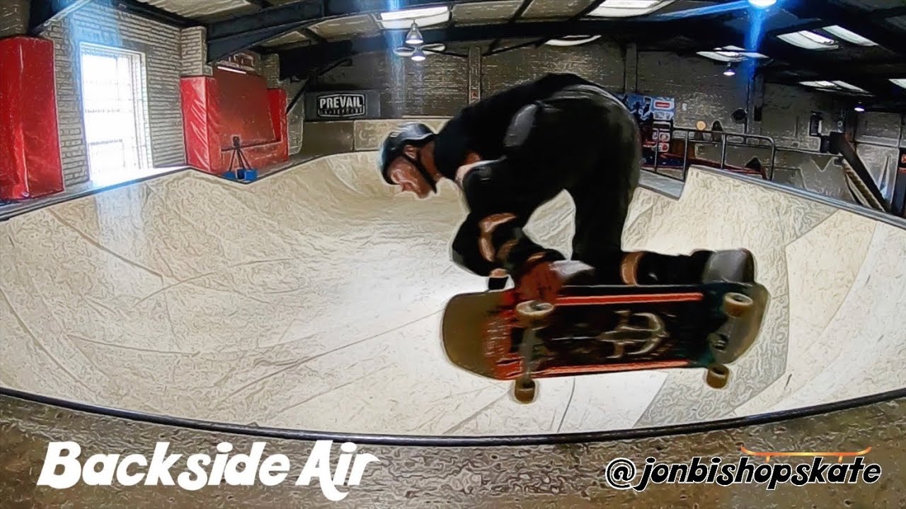 Learn to Backside Air Over The Coping In A Bowl On A Skateboard At Prevail Skatehouse