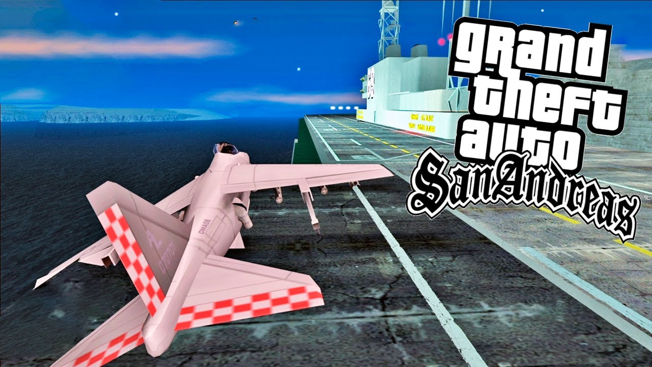 GTA SANANDREAS - HYDRA COMO PASSAR FACILMENTE A MISSAO ( LEGENDADO EM PT-BR )