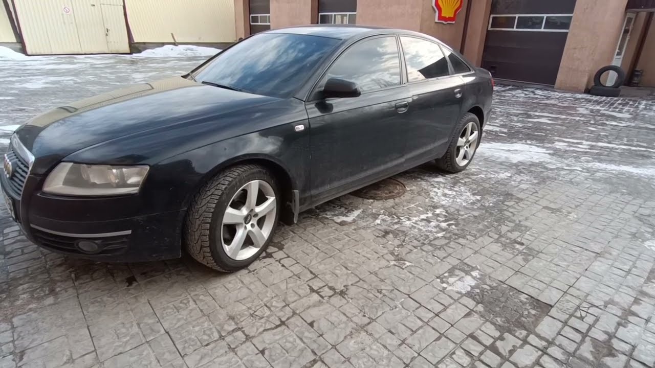 Audi A6 C6 Dash Снятие щитка приборов