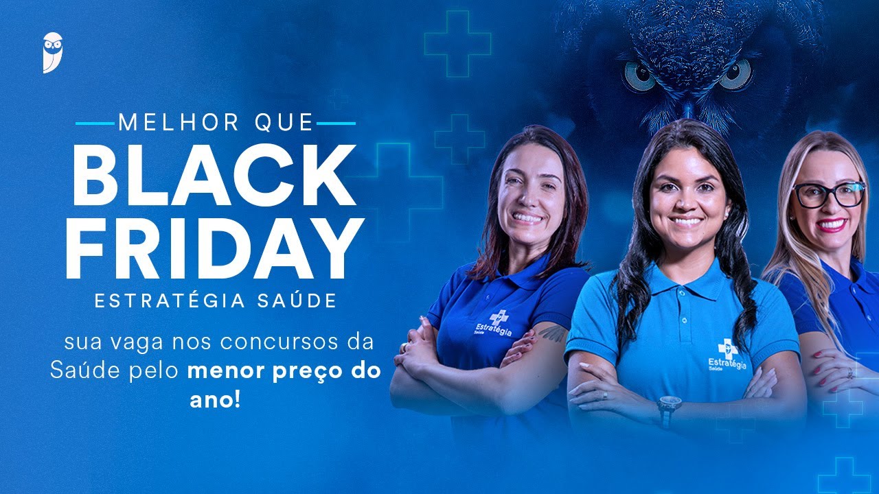 Melhor que Black Friday: sua vaga nos concursos da Sa&uacute;de pelo menor pre&ccedil;o do ano!