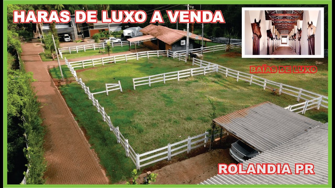 Haras a venda no município de Rolandia PR