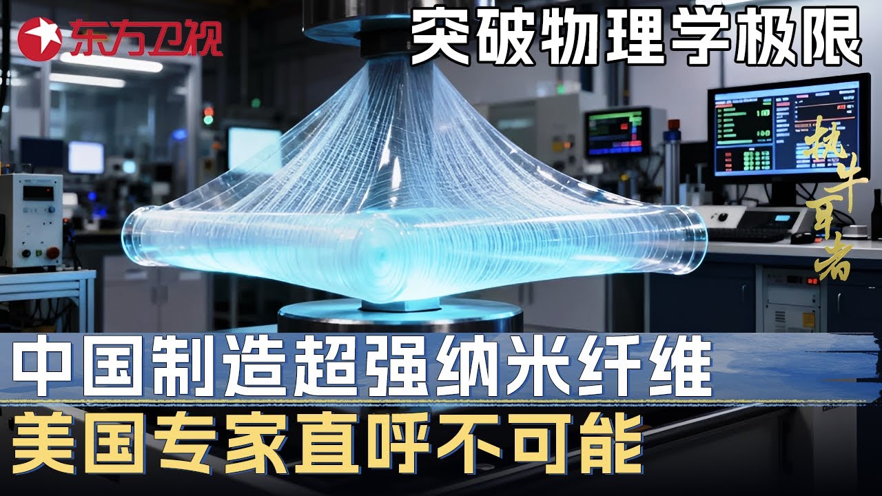 突破物理学极限! 中国科学家制造超强纳米纤维, 强度秒杀钢铁100倍, 美国专家直呼不可能 #未来说执牛耳者 第四季 第8集 CLIP