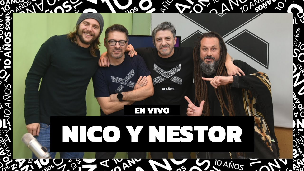 Dany Jimenez y Julio Leiva con Nico Bereciartua y Néstor Ramljak | #Vorterix10Años