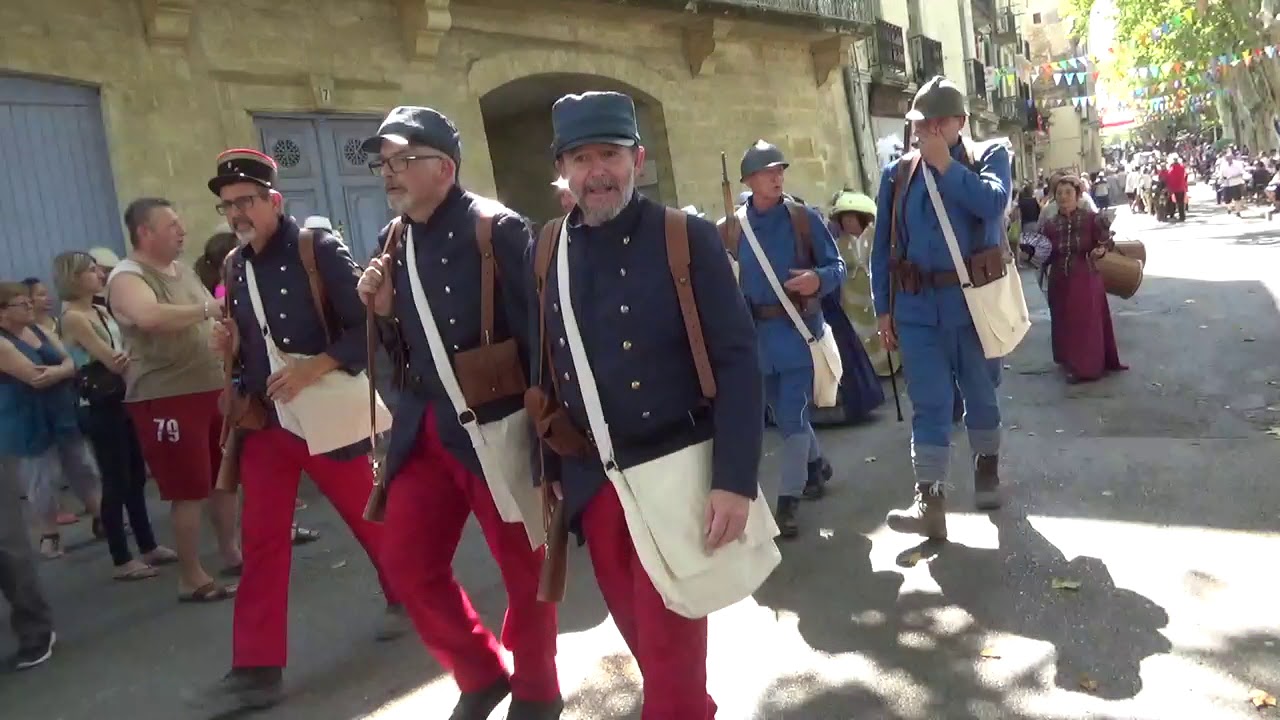 Fête  de  SOMMIÈRES  2018  Journée  à  l'Ancienne
