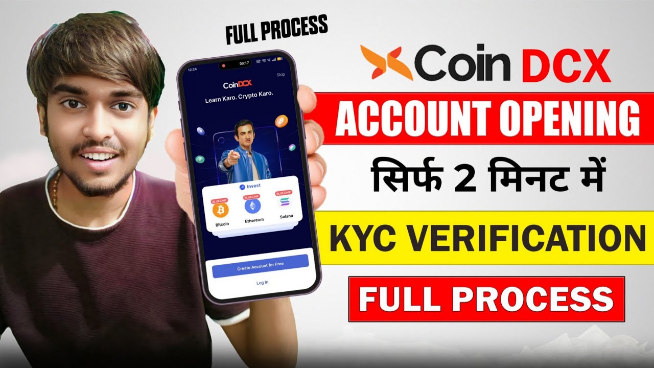 Coindcx Account Opening | Coindcx Account Kaise Banaye | CoinDCX KYC Verification 2026