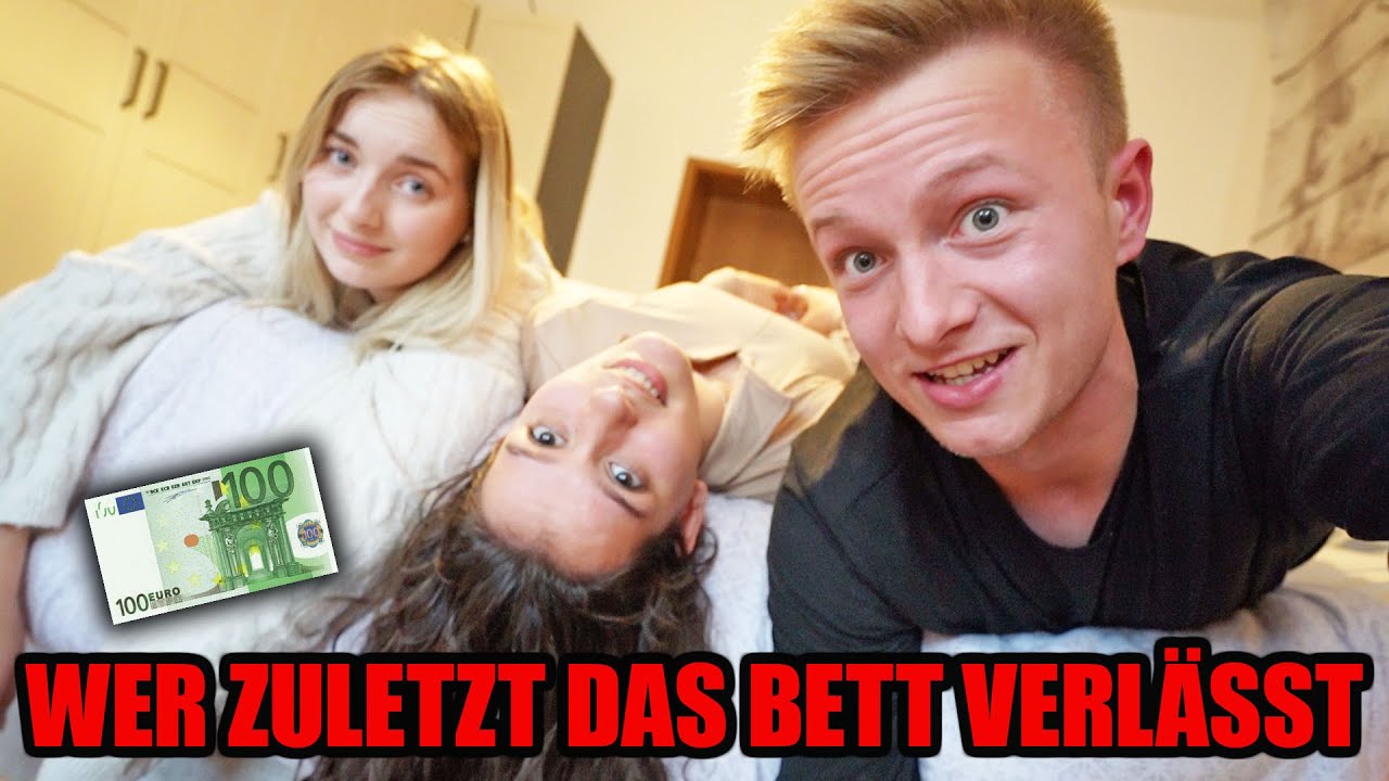 Wer zuletzt das Bett verlässt😴...KRIEGT 100€ /@Chrissi & @Echtso