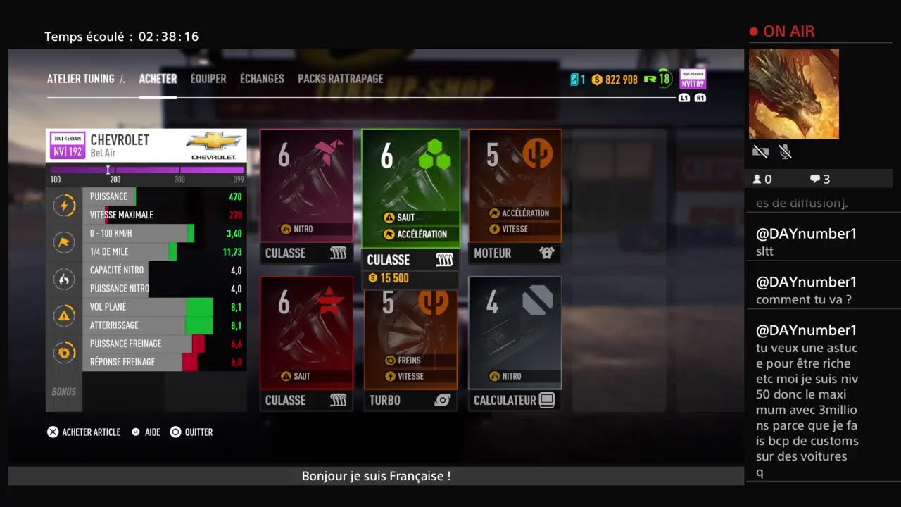 Need ford speed payback