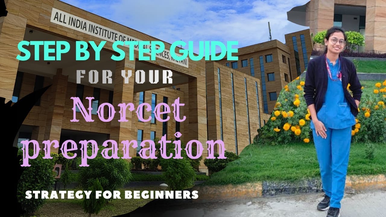 Step by Step Guide for NORCET Preparation || Strategy for Beginners ||From zero To Nursing Officer