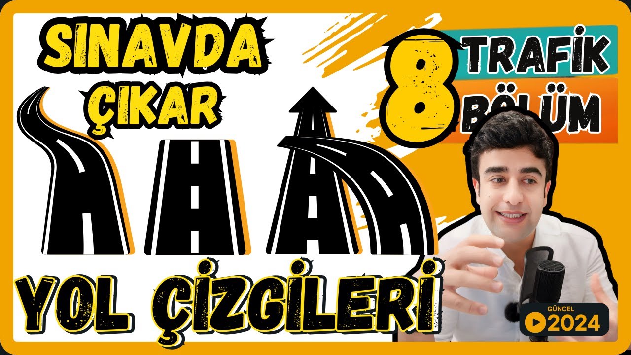 Trafik Yol Çizgileri (Ehliyet Trafik Dersleri)