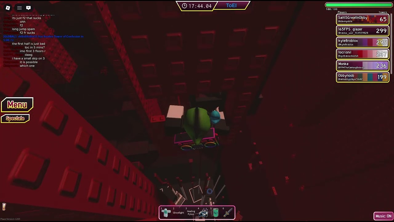 Tower of Externalizing Insanity BEST Floor 4, Roblox Eternals Tower of Hell