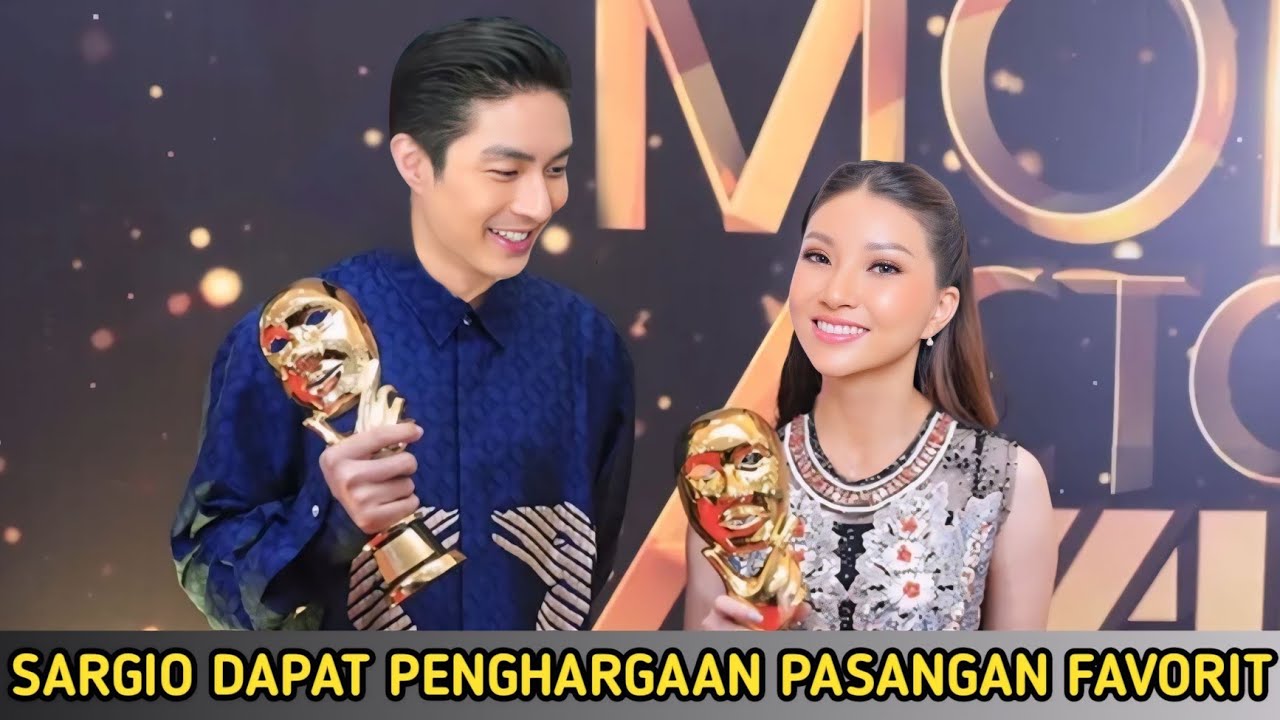 Trending 1 !! Gio dan Sarwendah Raih Penghargaan Sebagai Pasangan Terfavorit Tahun 2025