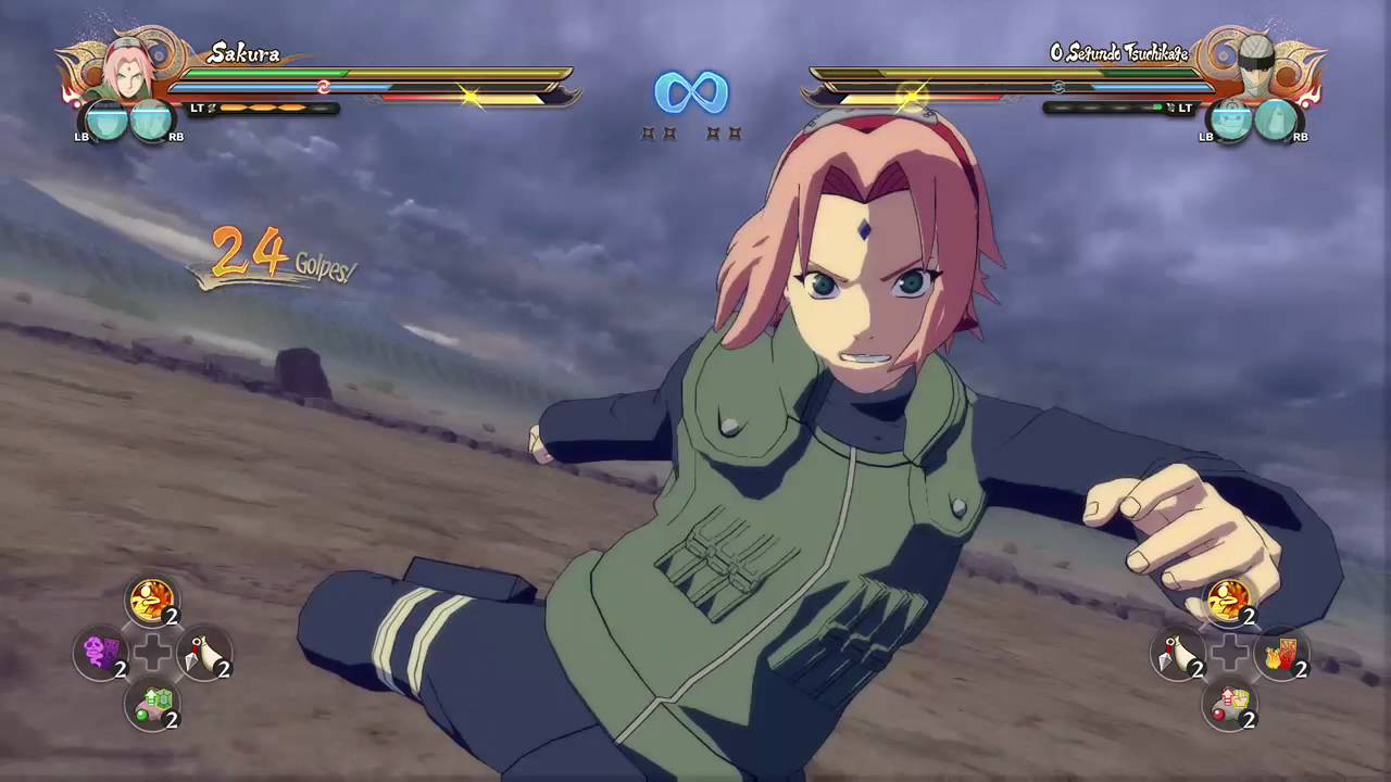 Naruto Storm 4 Dublado PT-BR Ino, Sakura e Hinata vs Madara, Tobi e Muu