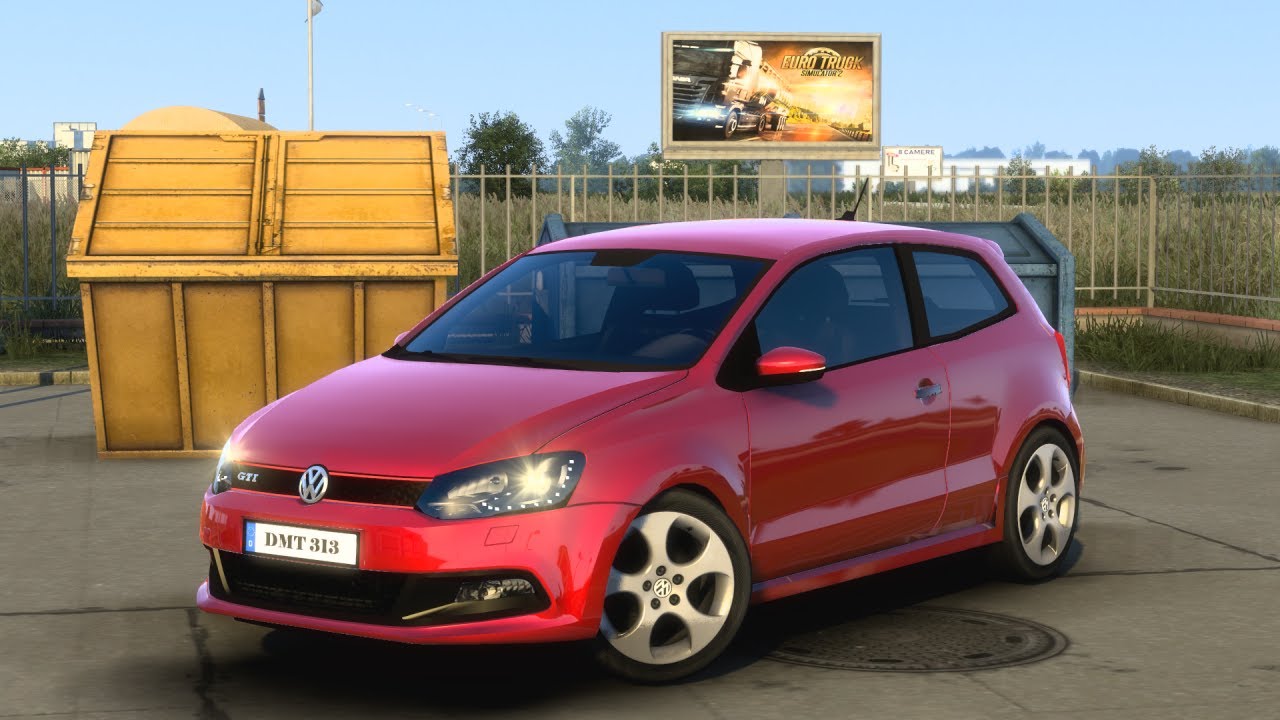 Volkswagen Polo GTI Mk5 || Euro Truck Simulator 2[1.46] || Test Drive + Download Link.