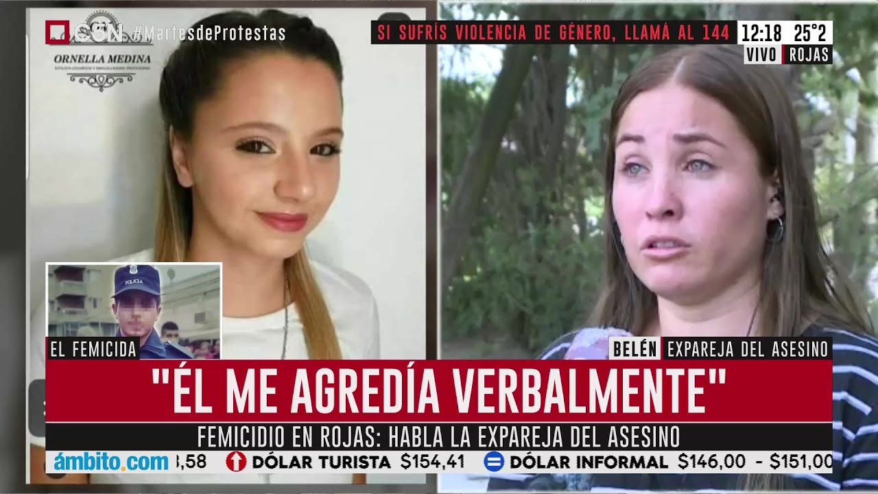 Habla la expareja del femicida de Rojas: 