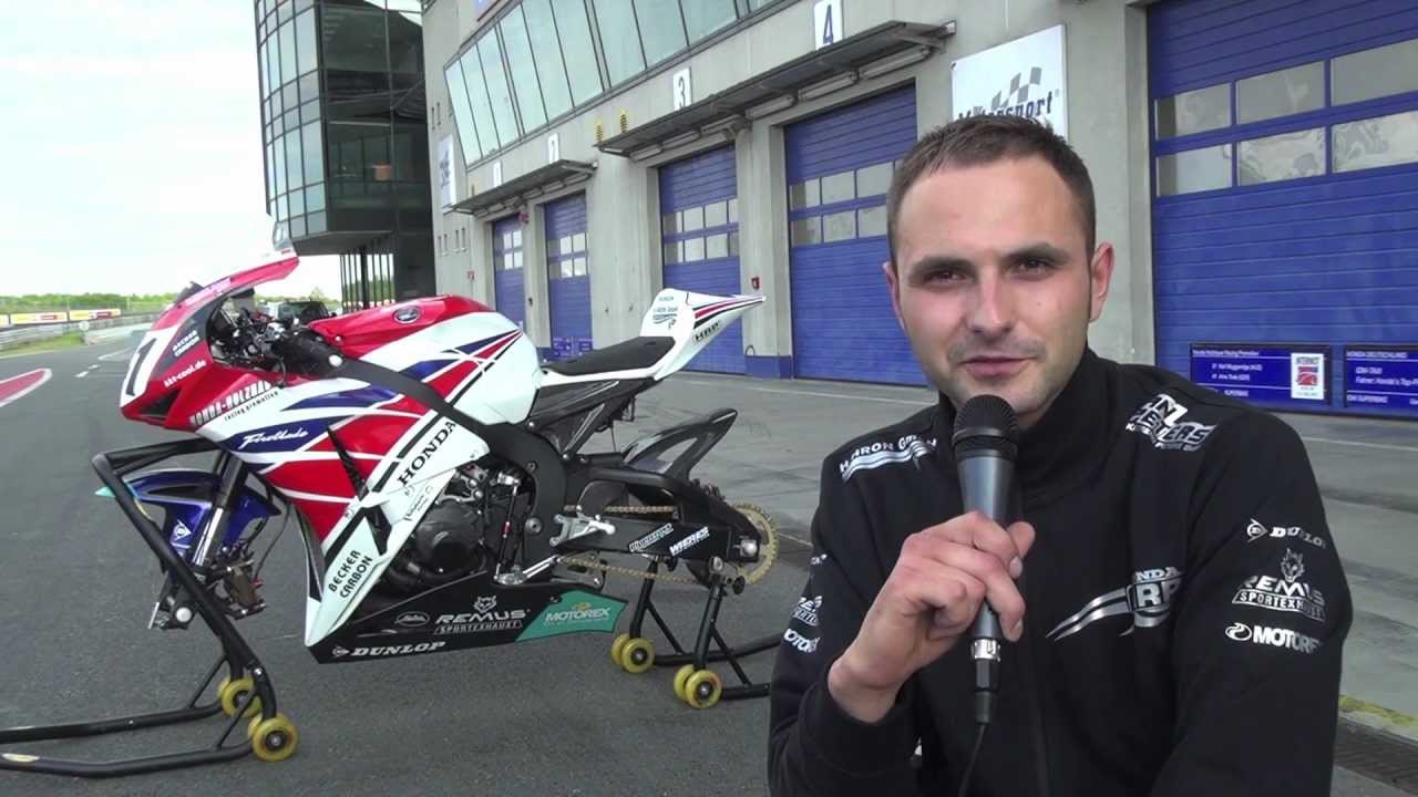 Arne-Tode erklärt sein Honda Fireblade IDM Superbike