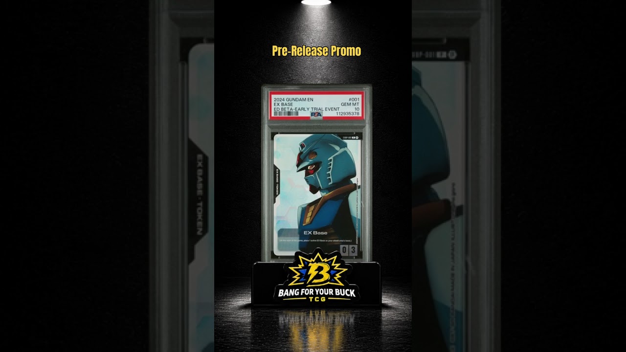 Before Gundam TCG Launched, This Was The Beta Box #gundam #tcg #tcgcommunity #tradingcards