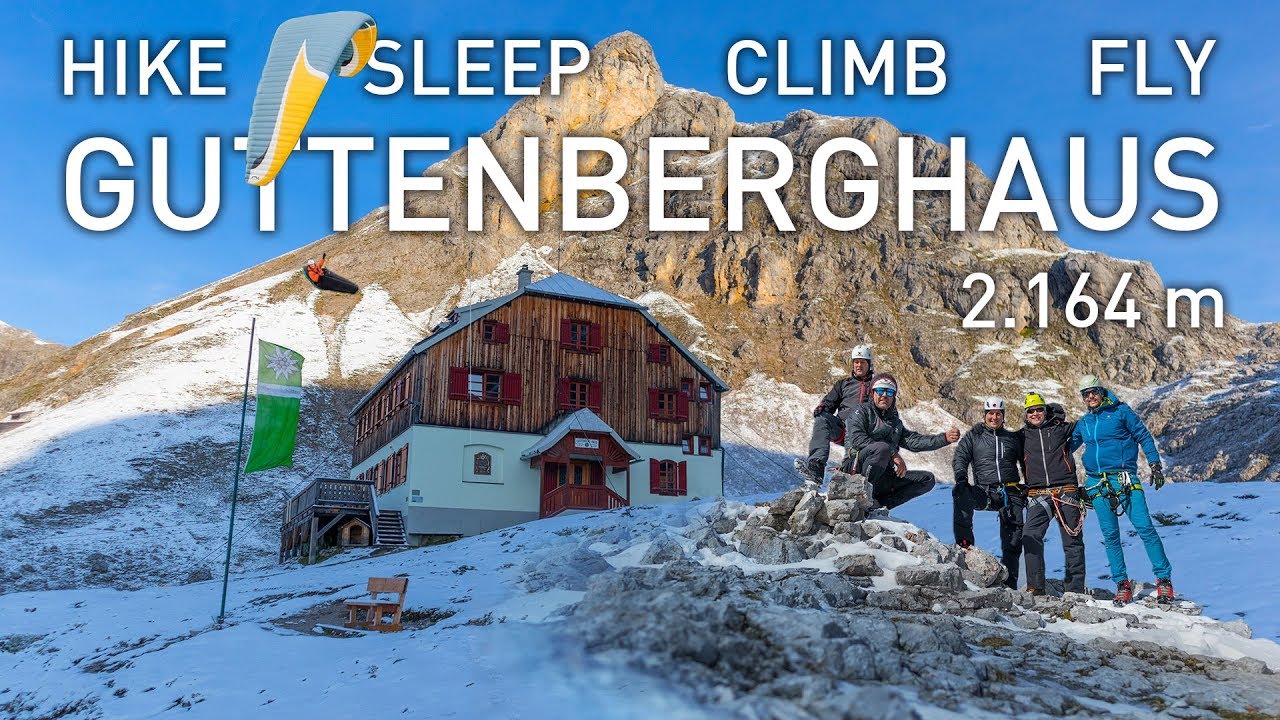 Hike, Sleep, Climb & Fly Guttenberghaus 🧗🏻