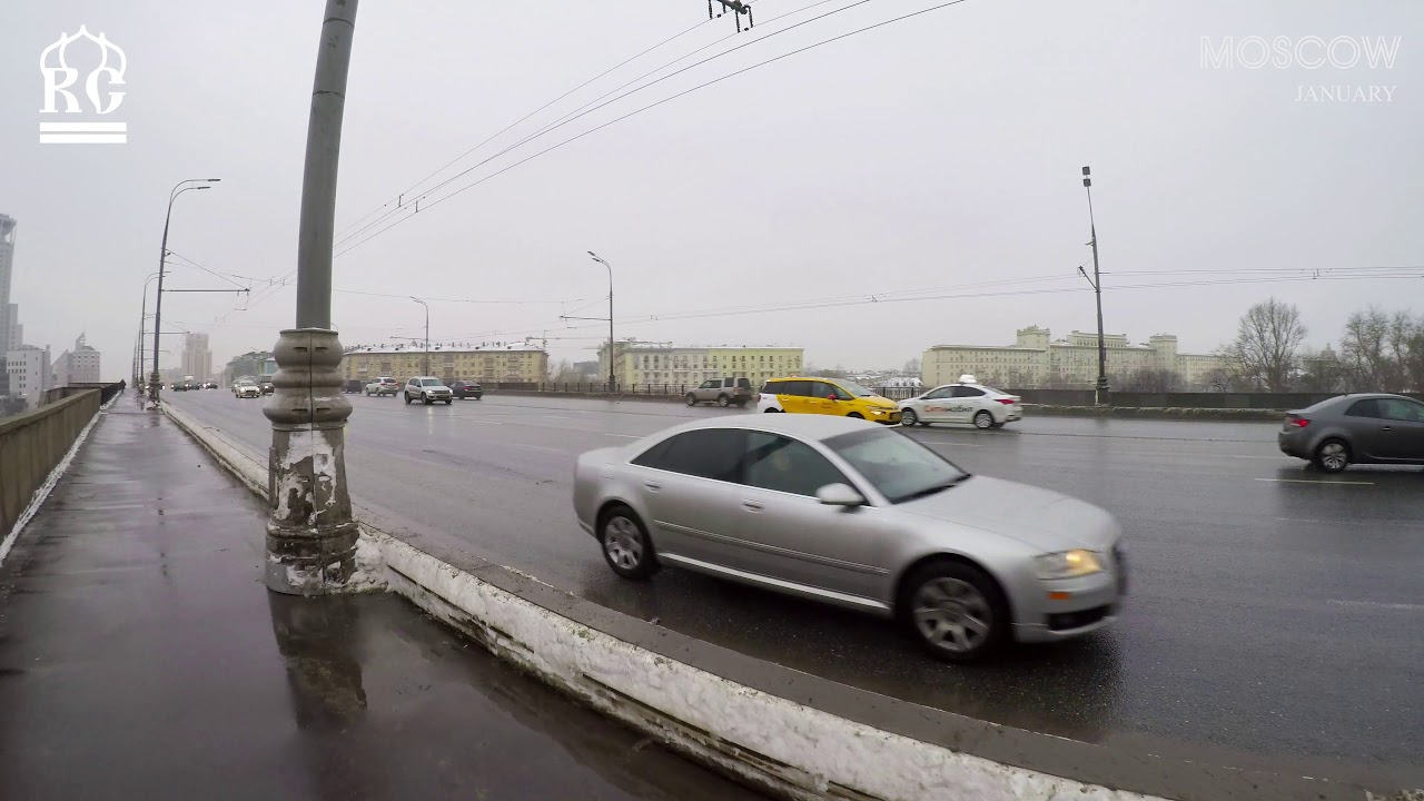 Москва. Прогулка по Садовому кольцу. Часть 2. [4К]