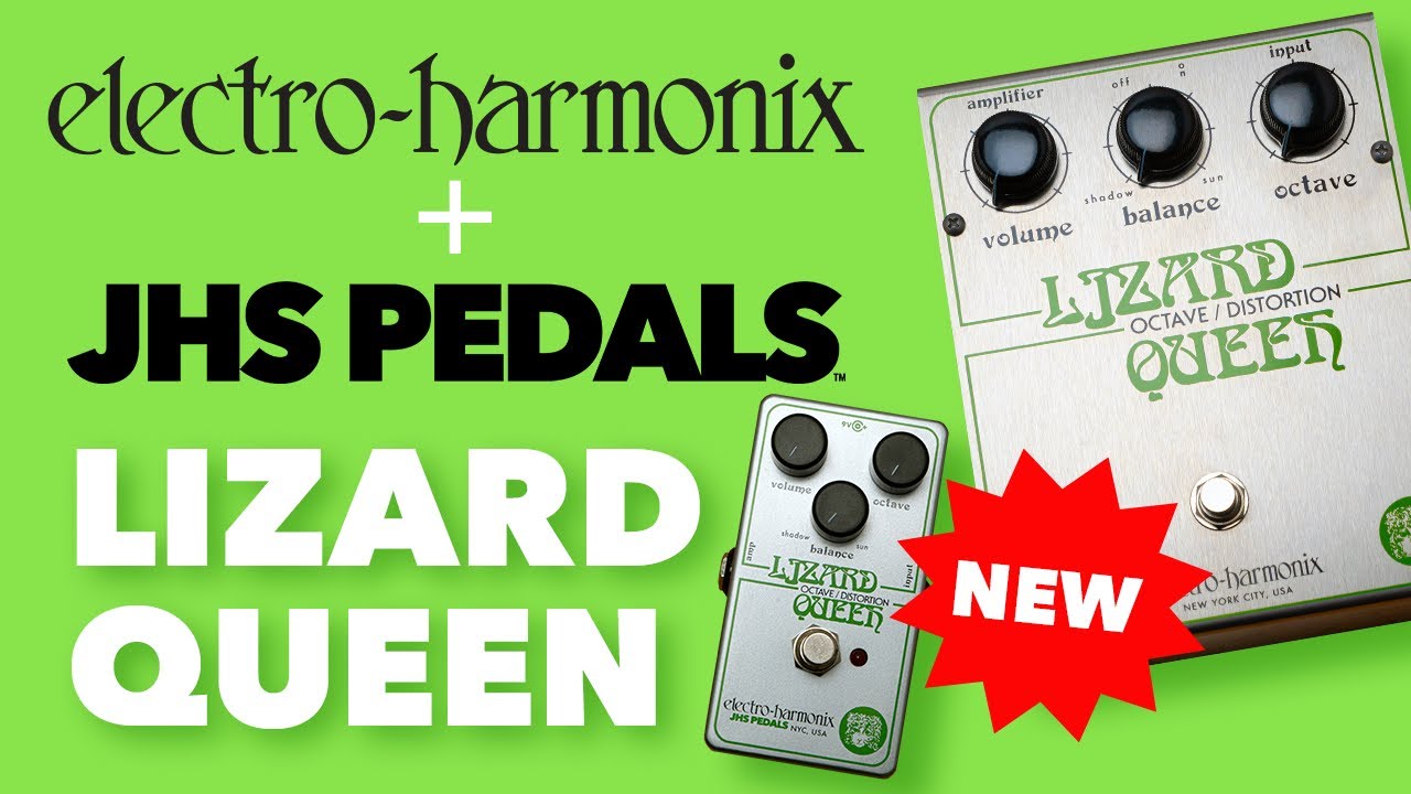 LIZARD QUEEN Octave Fuzz By JHS & Electro Harmonix