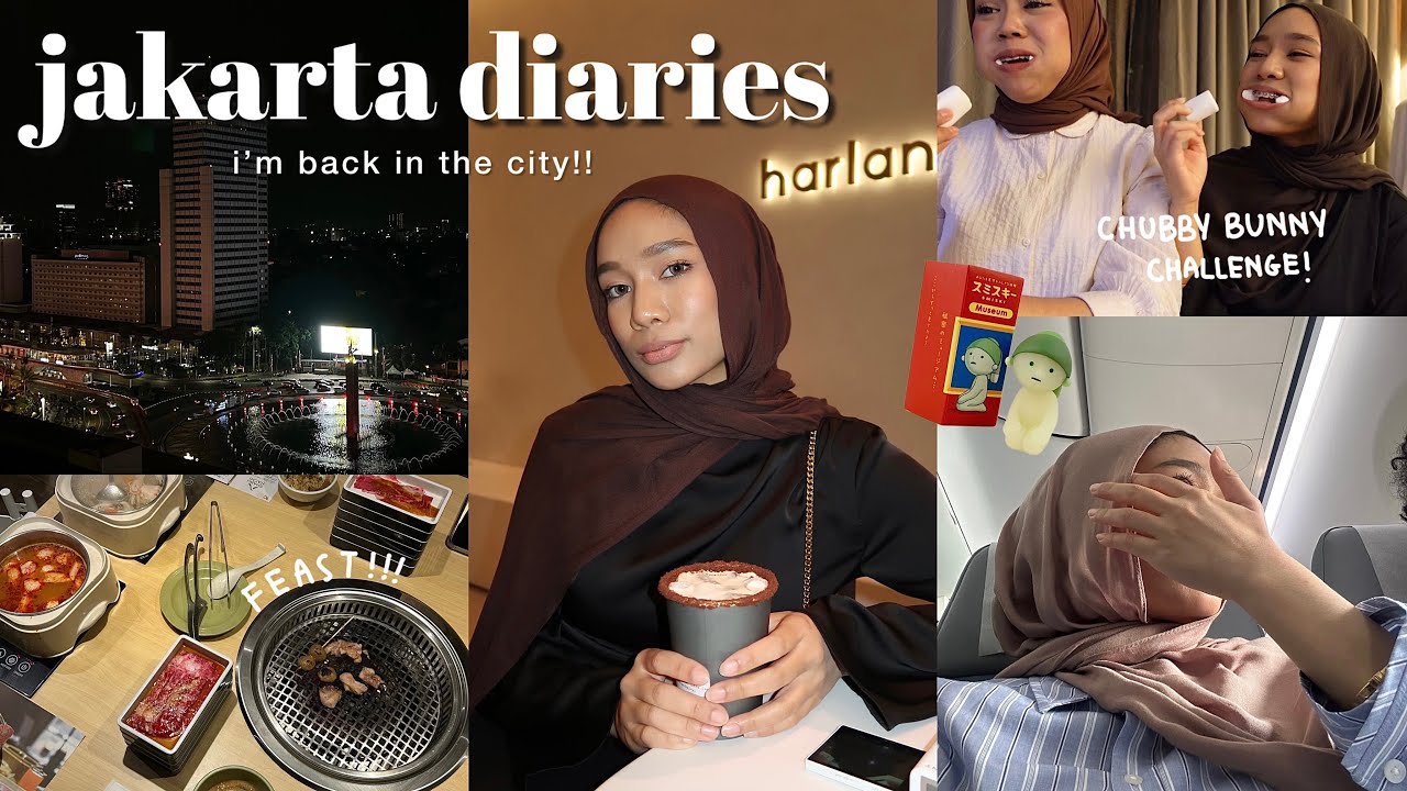 jakarta diaries ⋆ ˚｡ ⋆୨୧˚💌*:･ smiski unboxing, food hunting, quality time!