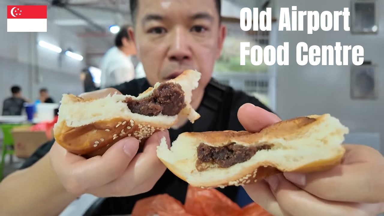 Just eat Simple food 🇸🇬 at Old airport Hawker center