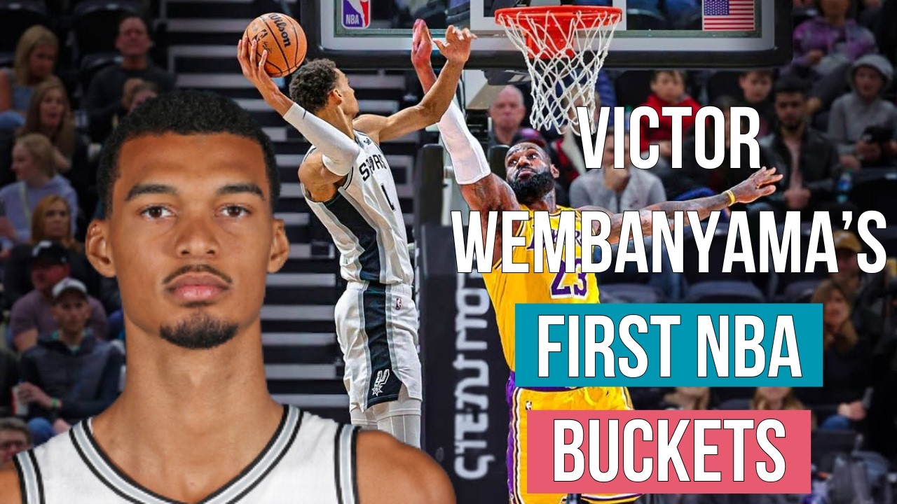 I Found Victor Wembanyama's FIRST 20 SHOTS made in the NBA