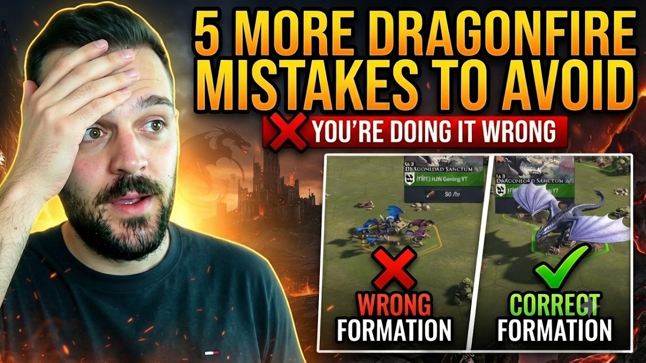ЕЩЁ 5 ошибок, которые нужно перестать совершать в Game of Thrones: Dragonfire