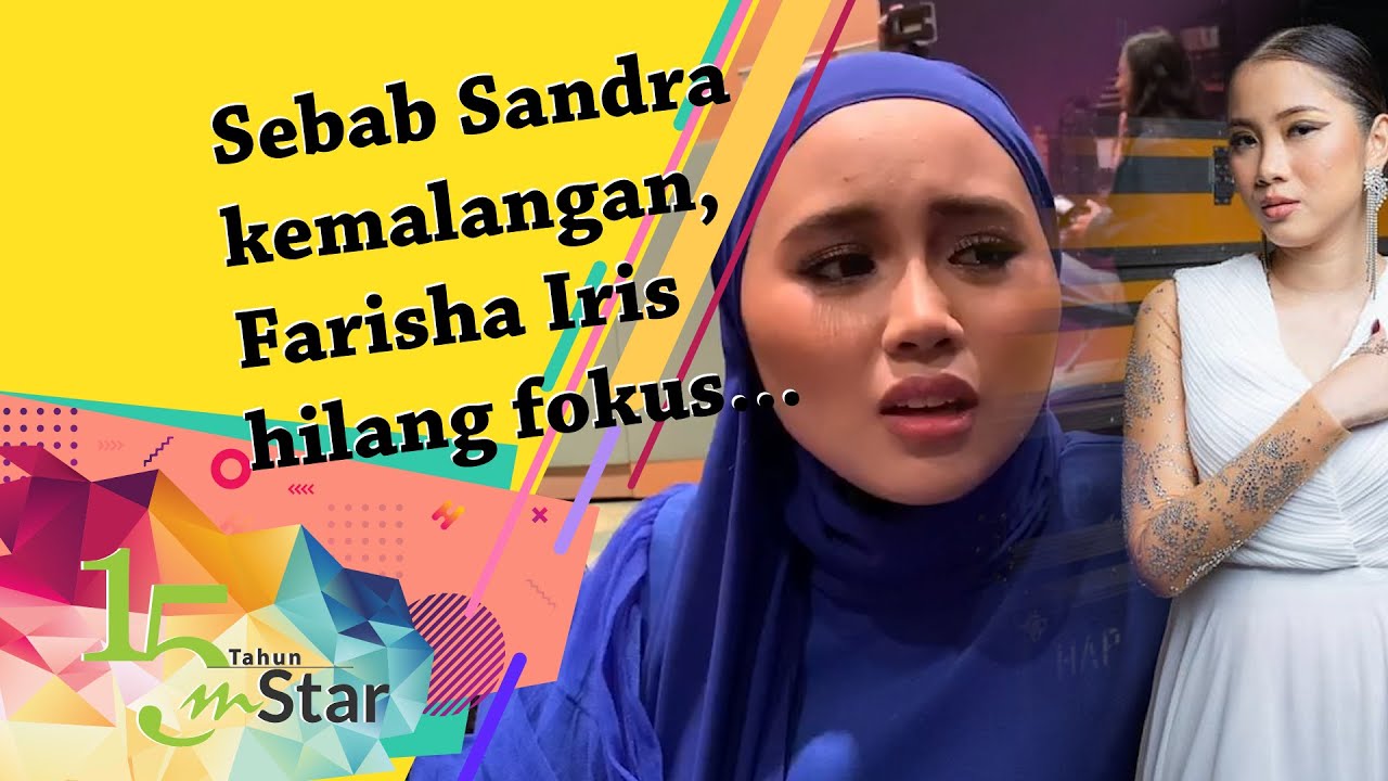Sebab Sandra kemalangan, Farisha Iris hilang fokus... Ajai pula kata puncanya menyanyi tak ikhlas