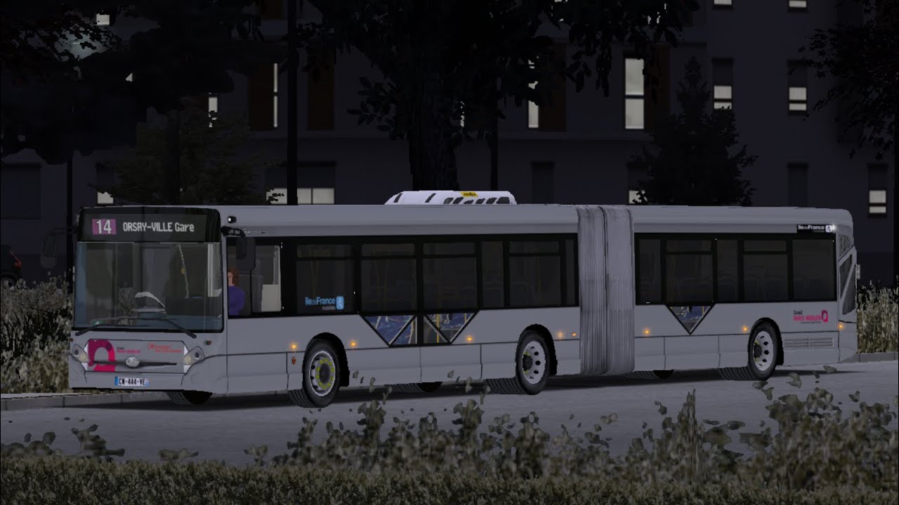 [OMSI 2] Grand Paris-Moulon | Transdev les Cars Moulon Heuliez GX427 EEV Voith | Route 14